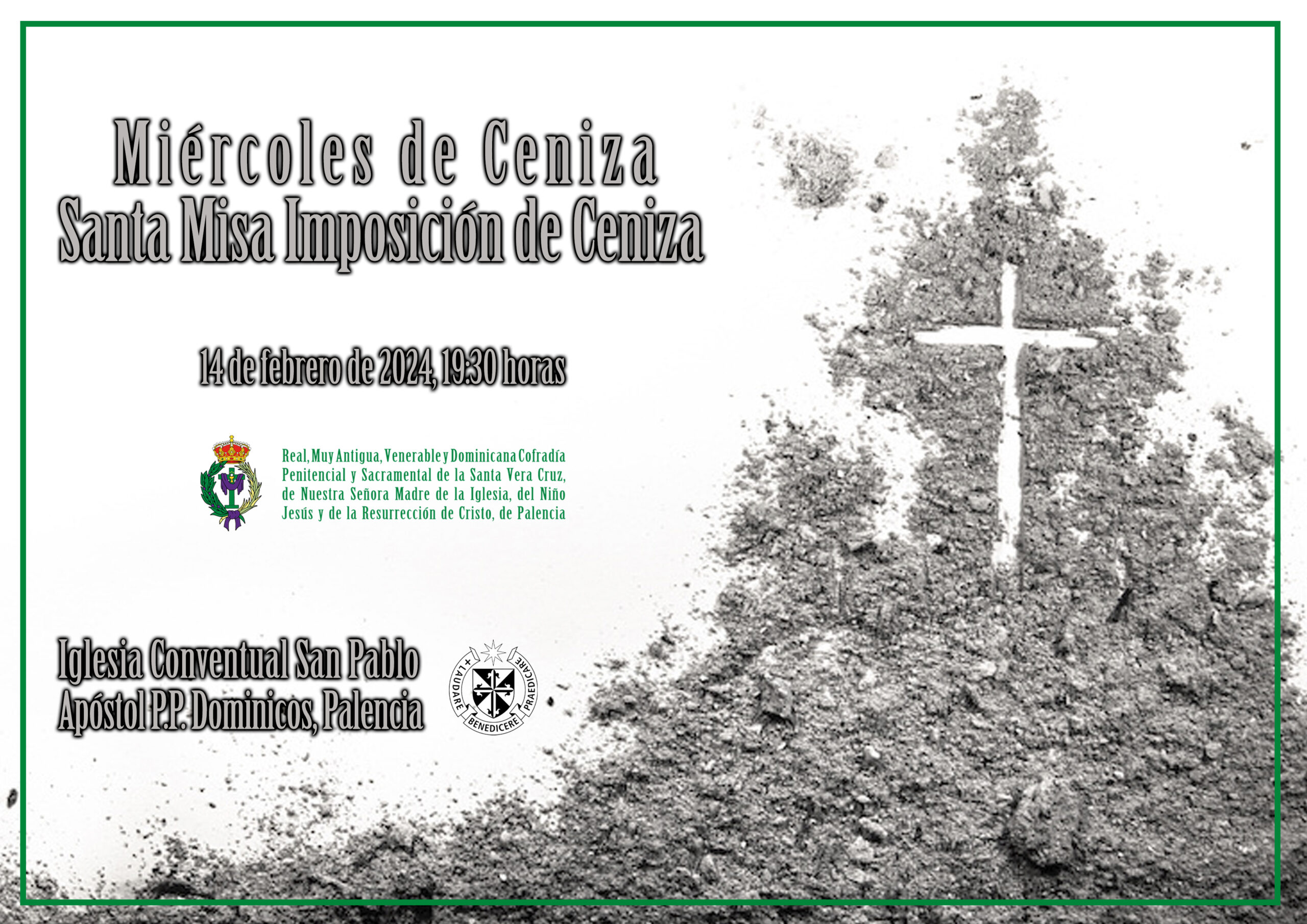 Miércoles de Ceniza, Imposición de la Ceniza