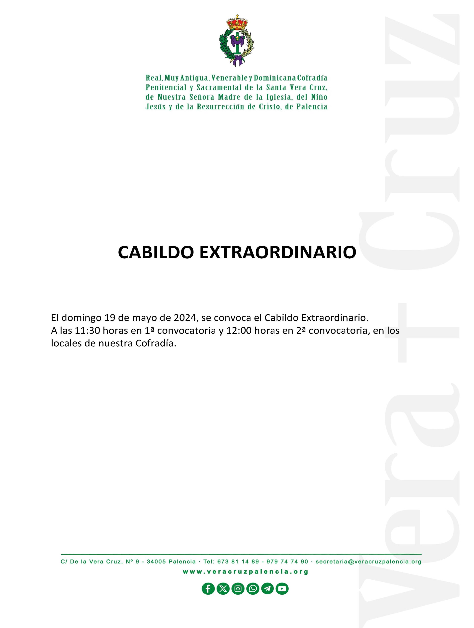 Cabildo Extraordinario