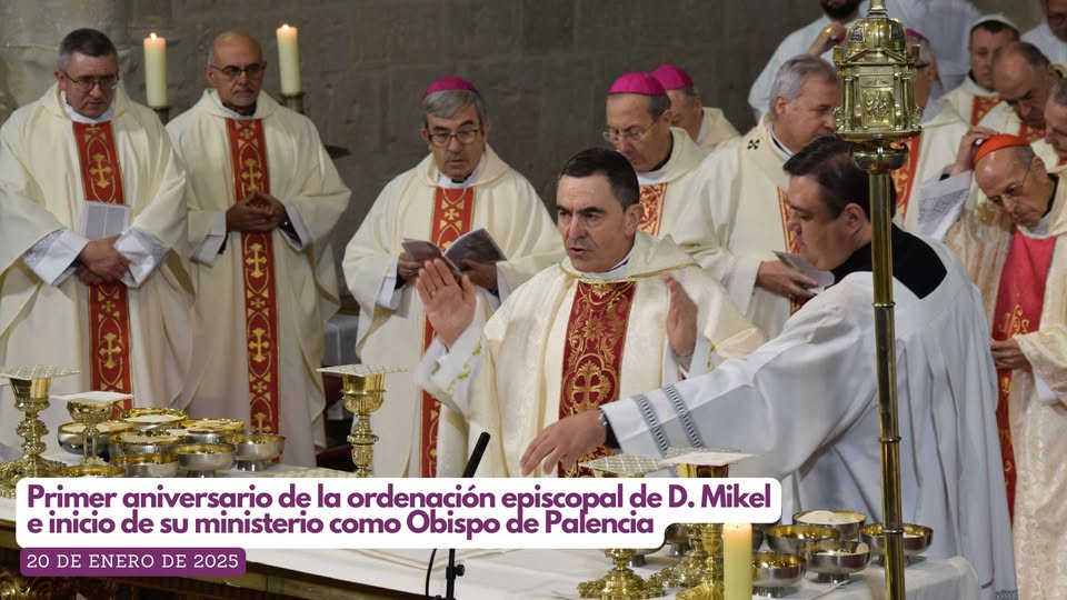 Primer aniversario como Obispo de D. Mikel Garciandía Goñi
