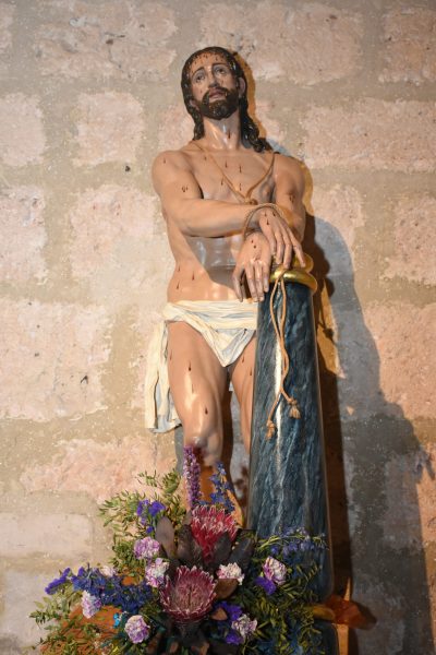 Jesús atado a la columna